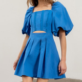 VESTIDO MINI  BLUE
