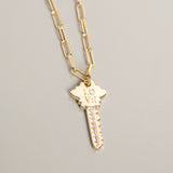 COLLAR LLAVE CADENA GRUESA
