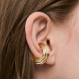 EARCUFF CHURRO JUMBO GOLD