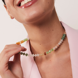 COLLAR MULTI JADE