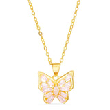 COLLAR BUTTERFLY ROSE
