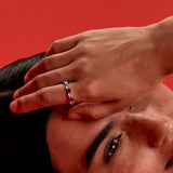 ANILLO REINA RUBI 6