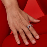 ANILLO REINA RUBI 6