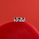 ANILLO REINA RUBI 7