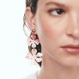 ARETE DOBLE JAZMIN ROSE