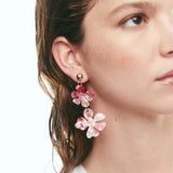 ARETE DOBLE JAZMIN ROSE