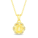 COLLAR MINI VIRGEN GOLD