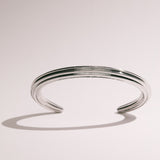 CUFF CHURRO SLIM SILVER