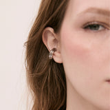 EARCUFF CHURRO MEDIUM SILVER