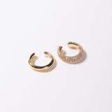 EARCUFF DOBLE VERA GOLD
