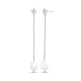 ARETE COLGANTE STAR PERLA