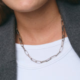 CADENA ELIE BOLD SILVER