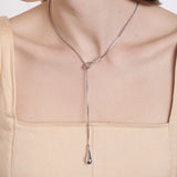 COLLAR GOTA COLGANTE SILVER