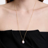 COLLAR SANDRA PEARL DROP