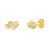 ARETE MINI DOBLE LOVE GOLD