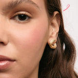 ARETE CHURRO LOOP SUGAR - PRODUCTO SOLIDARIO