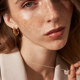 COLLAR BUTTERFLY PAVE