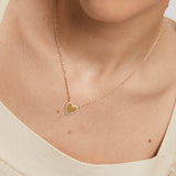 COLLAR CORAZÓN SOLID