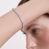 PULSERA TENNIS SILVER