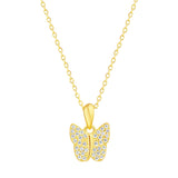 COLLAR BUTTERFLY  GOLD