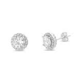 ARETE CHUBBY GLAM STUD SILVER
