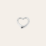 COLLAR HEART JUMBO SILVER