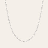 COLLAR HEART JUMBO SILVER