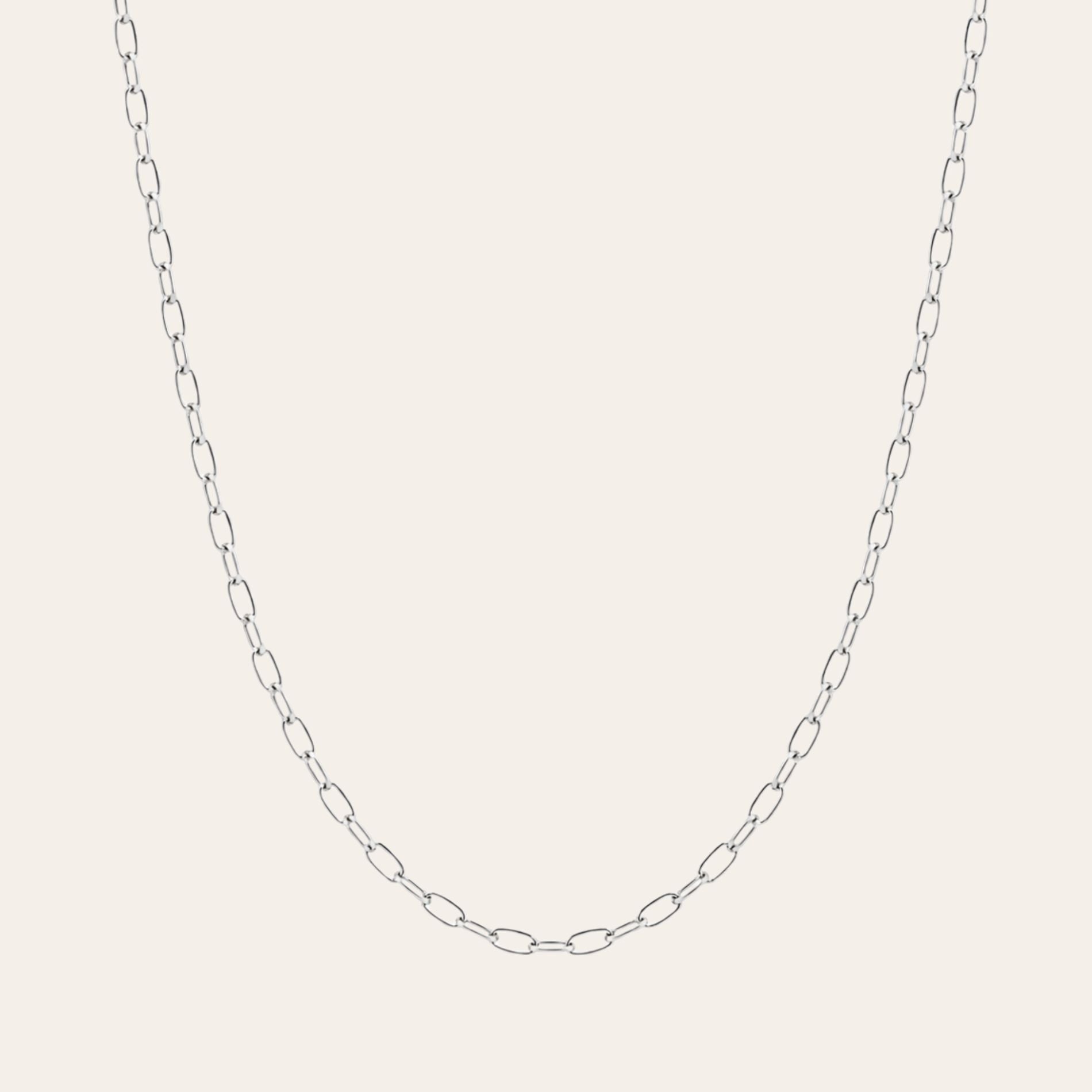 COLLAR HEART JUMBO SILVER