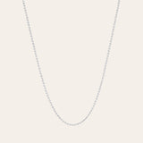 COLLAR HEART JUMBO SILVER