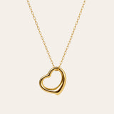 COLLAR HEART JUMBO GOLD