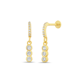 PENDIENTE CRISTALES GOLD