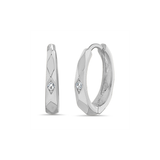 HOOP TEXTURA SILVER