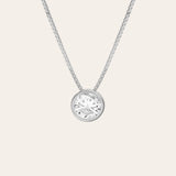 COLLAR PUNTO DE LUZ SILVER