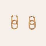 ARETE CHURRO OVAL GOLD