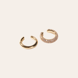 EARCUFF DOBLE VERA GOLD