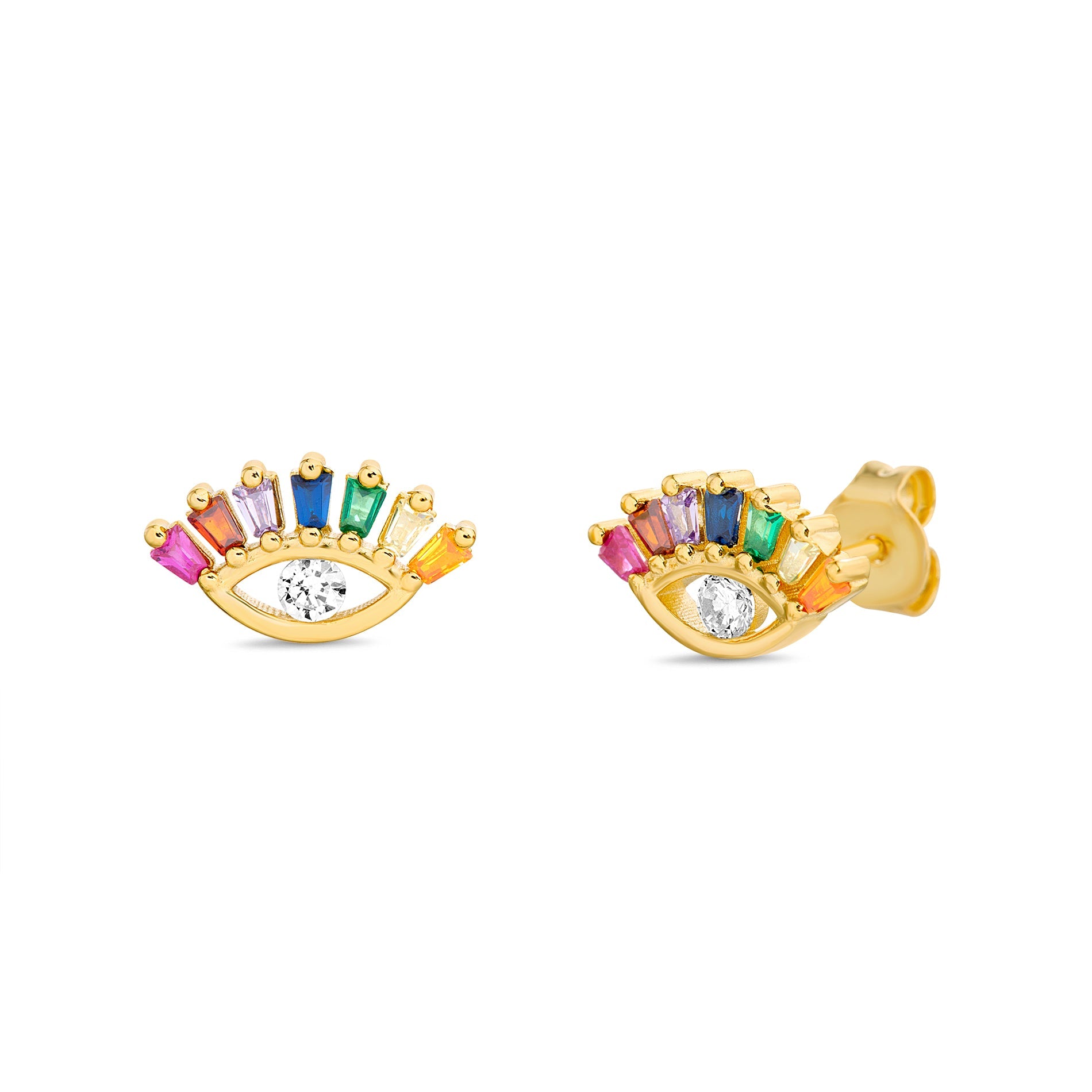 ARETE MINI OJO RAINBOW SOPHIE CROWN