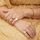 Anillo Jumbo Heart Pink SOPHIE CROWN