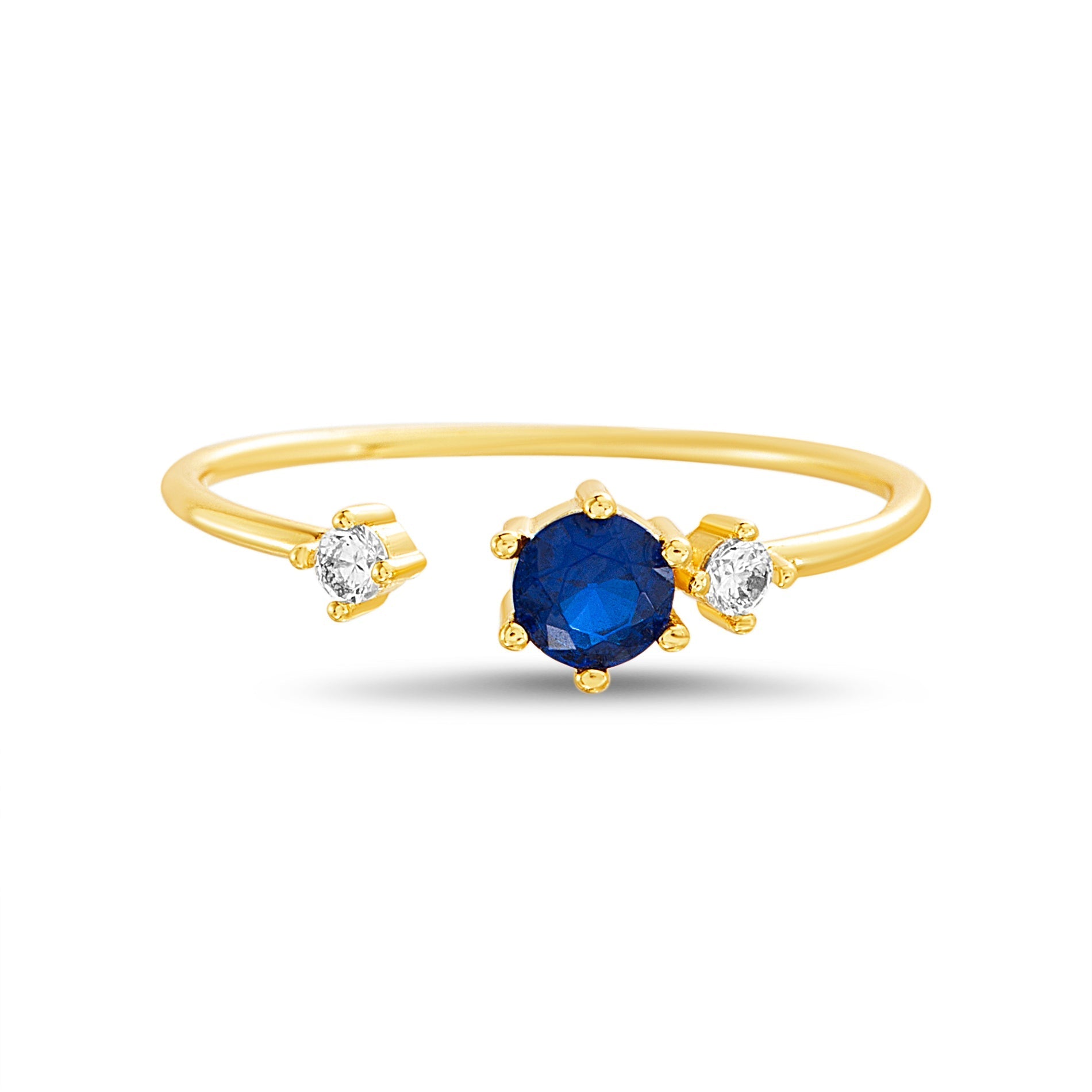 Anillo Open Hope Blue SOPHIE CROWN