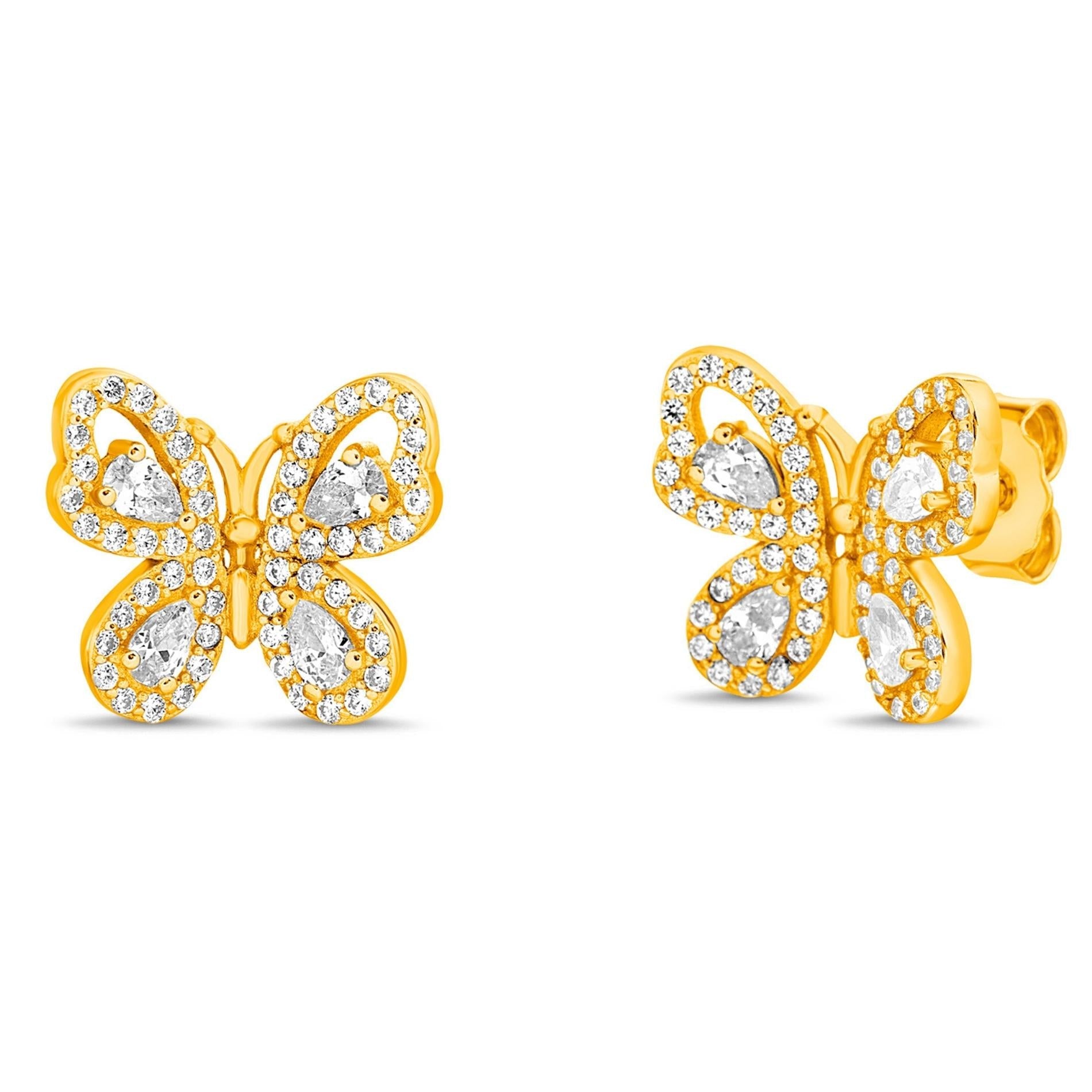 Arete Butterfly gold SOPHIE CROWN