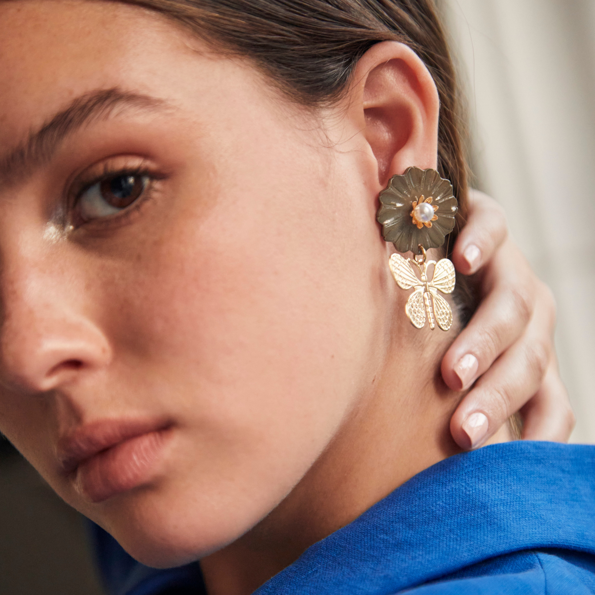 Arete Emily Gris SOPHIE CROWN