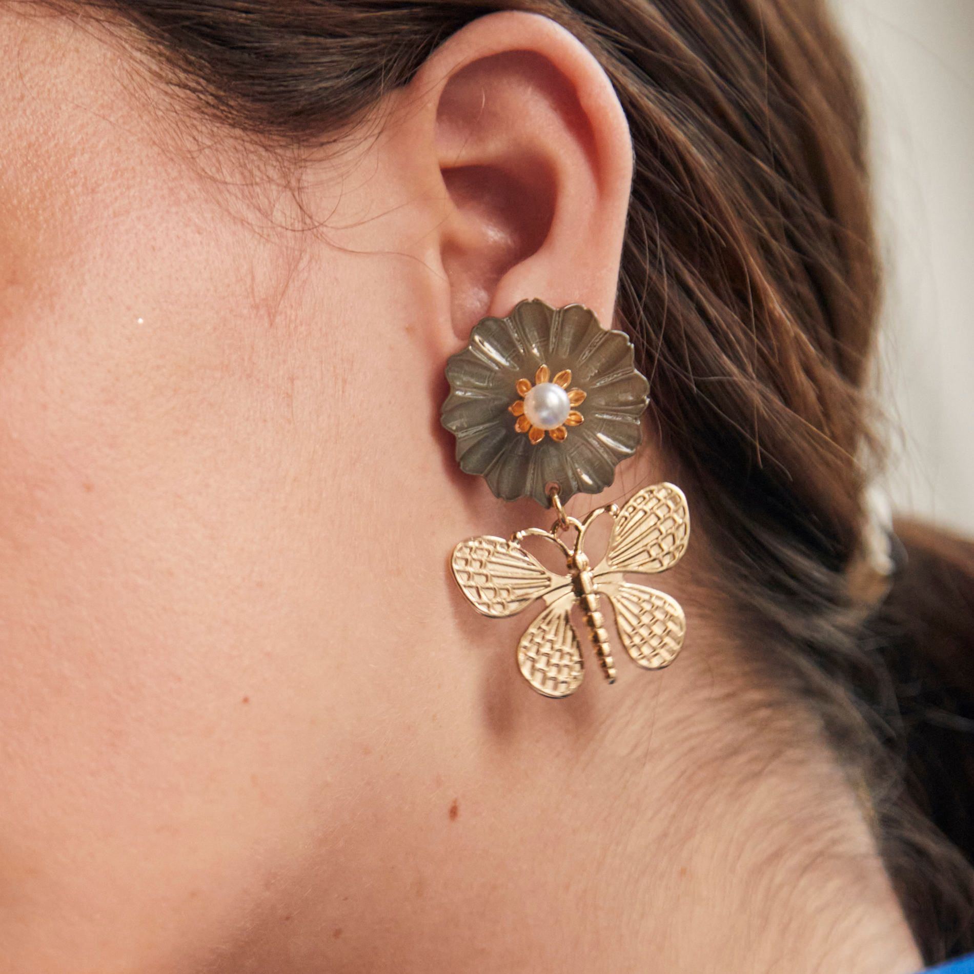 Arete Emily Gris SOPHIE CROWN