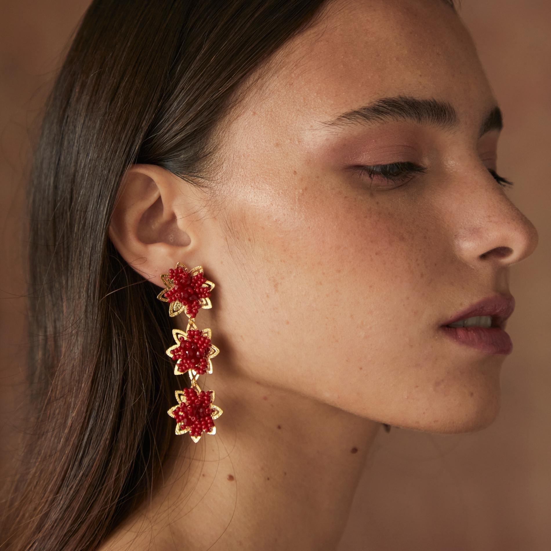 Arete Protea Red SOPHIE CROWN