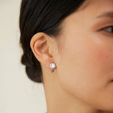 Arete colgante chubby clip SOPHIE CROWN