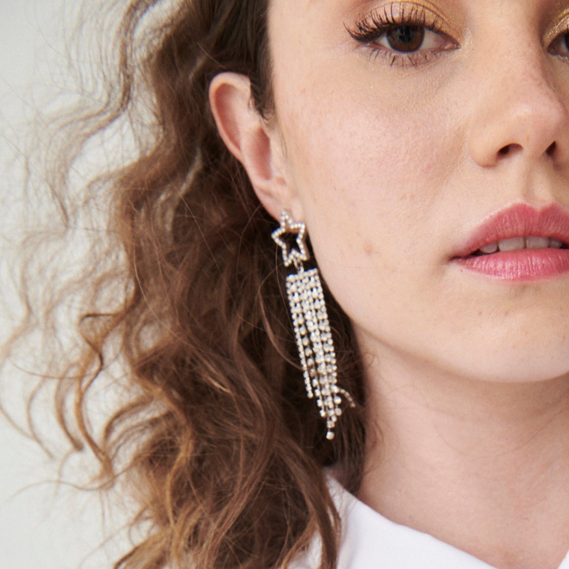 Arete fiesta star silver SOPHIE CROWN