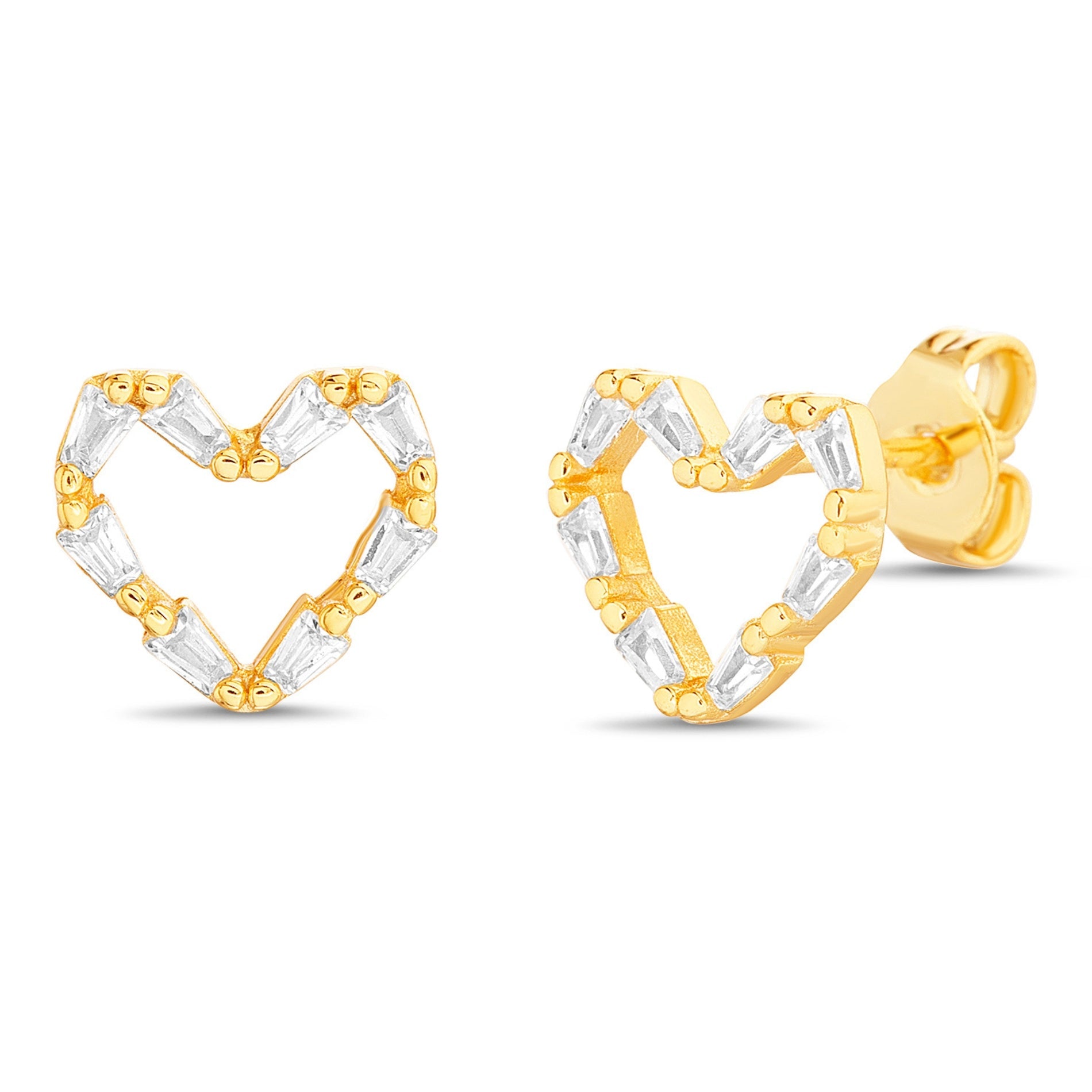 Arete heart cristal SOPHIE CROWN