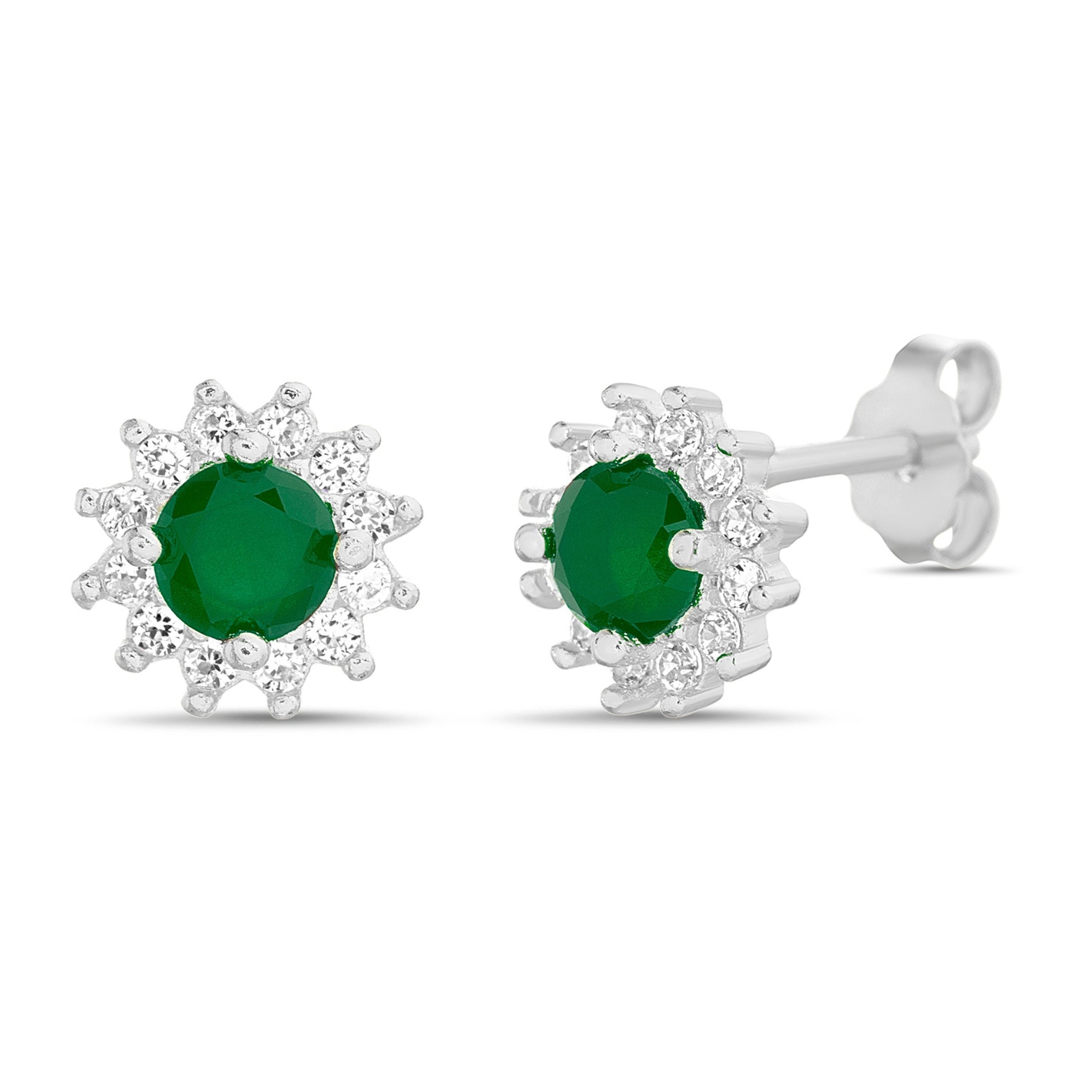Arete reina Isabel esmeralda SOPHIE CROWN