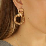 Arete retro chain cristal SOPHIE CROWN