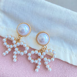Argolla Perlas Lazo SOPHIE CROWN