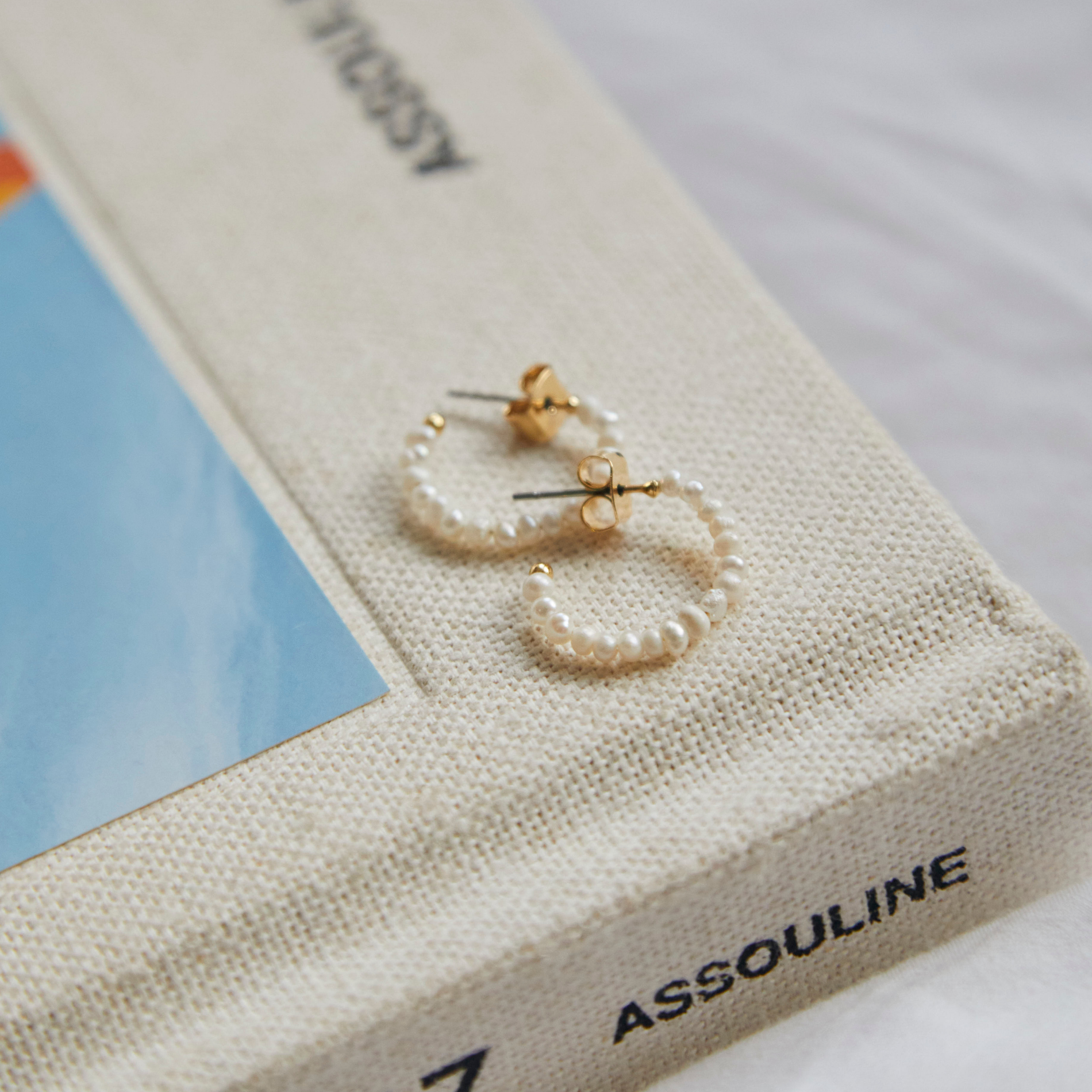 Argolla mini perla rio SOPHIE CROWN