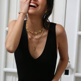 Body Rib Knit Black SOPHIE CROWN